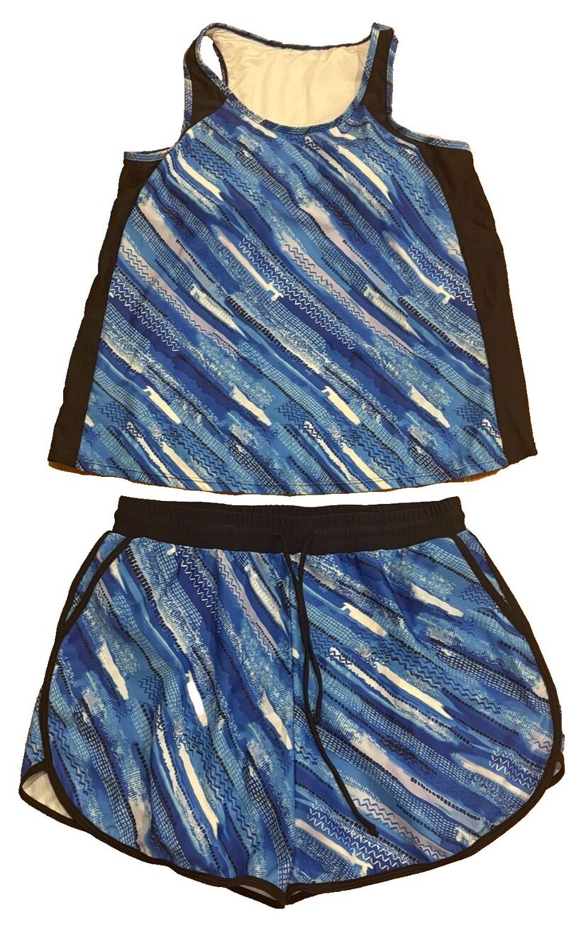 Summer Mae Tankini Women's 16 Bathing Swim Suit Shorts Tank 2-piece Modest NEW
